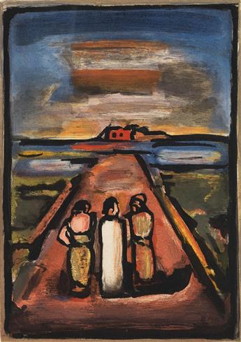 GEORGES ROUAULT Les Disciples.